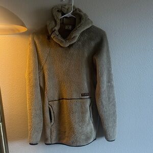 Melanzana Tan Fleece Hoodie men’s small